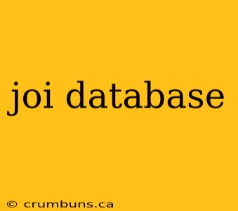 joi database